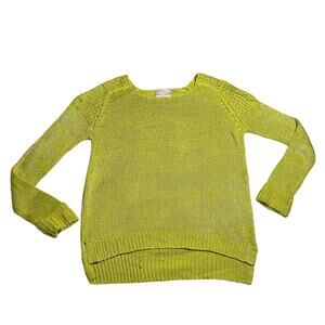 Romeo & Juliet Couture Crewneck Knit Pullover Sweater Size Small Colorful